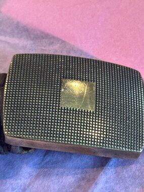 Martin Dingman Dark Brown Leather Belt Men’s 38